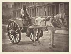 عربة المياه ، 1881. بواسطة جون طومسون