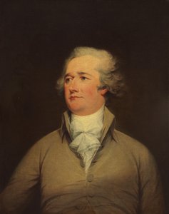 الكسندر هاملتون ، ج. 1792. بواسطة جون ترمبل