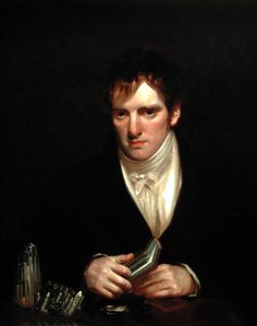 صورة لتوماس ألان (1777-1833) 1824 (زيت على قماش)