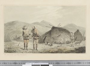 F.31 The Tschuktschi ومساكنهم ، حوالي 1773 - 84 (ألوان مائية) بواسطة John Webber