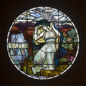 بيدولف جرانج ، جيمس باول وأولاده ، جون ويليام براون (1842-1928) ، الماء ، 1903 ، آرت نوفو بواسطة جون ويليام براون