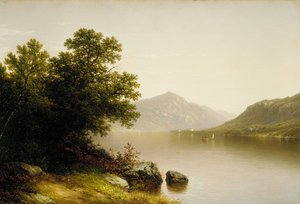 بحيرة جورج ، 1857. بواسطة جون ويليام كاسيلير