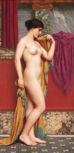 في Tepidarium ، 1913. بواسطة جون ويليام جودوارد