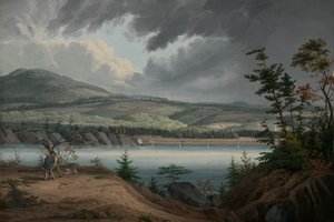 منظر لكوهوز ، كاليفورنيا. 1820. بواسطة جون وليام هيل