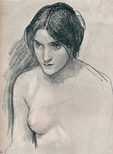 دراسة للرسم هيلاس والحوريات ، ج 1896 بواسطة جون وليام ووترهاوس