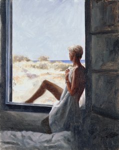 Blue Sea Dream (زيت على لوح قماش) بواسطة جون ورثينجتون