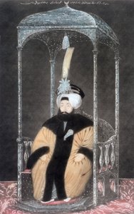 محمود الثاني ، الإمبراطور العثماني ، 1808 بواسطة جون يونغ