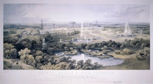 كريستال بالاس ، سيدنهام ، لندن ، 1854 بواسطة جوناثان نيدهام
