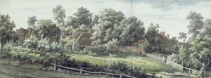 Harbledown ، بالقرب من كانتربري ، 1757 (مرحاض بقلم وحبر رمادي فوق جرافيت على ورق)
