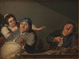 مدخنون بواسطة Joos van Craesbeeck