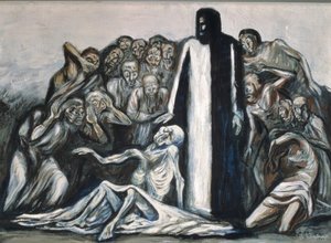 Die Auferweckung des Lazarus بواسطة خوسيه كليمنتي أوروزكو