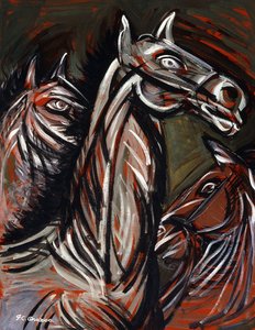 خيل؛ خيل بواسطة خوسيه كليمنتي أوروزكو