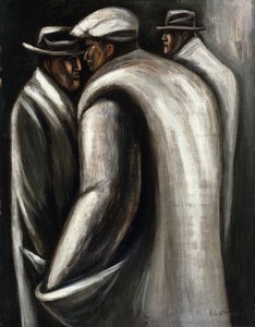 العاطلون عن العمل، 1928-30 (زيت على قماش) بواسطة خوسيه كليمنتي أوروزكو