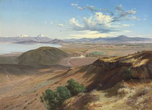 وادي المكسيك من تل سانت إيزابيل ، 1892