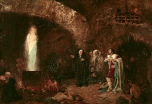 "The witches or Faust " Illustration for the work of Johann Wolfgang von Goethe (1749-1832) (painting)