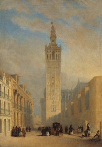 صورة جيرالدا من Calle Placentines - Dominguez Becquer، Jose (1805-1841) - حوالي 1836 - زيت على قماش - 57.4x40.2 - متحف كارمن تايسن ، ملقة بواسطة خوسيه دومينجيز بيكير