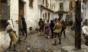 يسود العدل ، 1887 بواسطة خوسيه جيمينيس أراندا