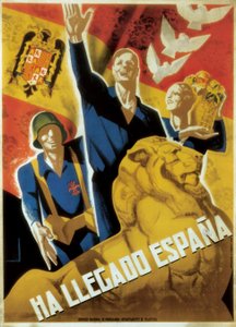 الحرب الأهلية الإسبانية (1936-1939): وصلت إسبانيا ، ج. 1936-1939 (ملصق) بواسطة خوسيه موريل