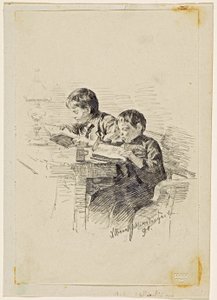 قراءة الأولاد بواسطة جوزيف البرشتسكيرشينغر