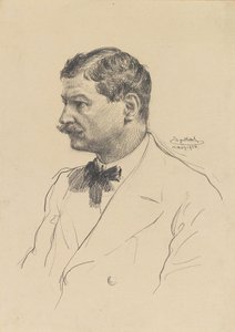 بورتريه ذاتي ، 1916.