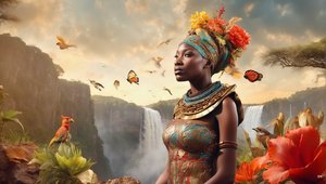 Dreamcore_dreamlike_scene-africa_02 بواسطة جوزيف جوهان مايكل