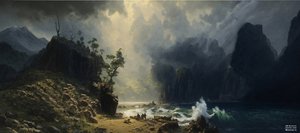 تعيد JJM إنشاء Bierstadt-A: Puget Sound على ساحل المحيط الهادئ