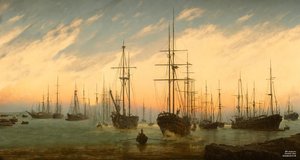 JJM تعيد إنشاء Friedrich-C-D: منظر لميناء (بانوراما)