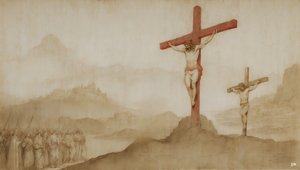 Jesus_Crucifixion_01 بواسطة جوزيف جوهان مايكل