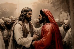 يسوع_خانه يهوذا_01 بواسطة جوزيف جوهان مايكل