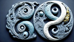 مفهوم فنغ شوي المغطى بـ YIN و YANG _02