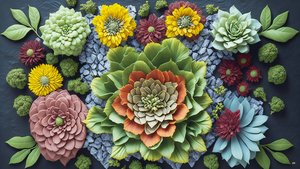ماندالا: Kalanchoe Elements_01