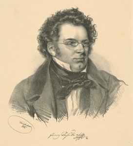 صورة فرانز شوبرت 1797-1828 ، 1846.