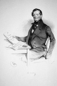 صورة الملحن أنتون ديابلي 1781-1858 ، 1841