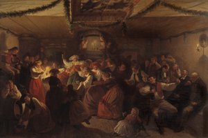 حفل زفاف من Vingåker ، 1857