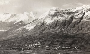 ألبوم "Meine weltkriegs - Erinnerungen South-West Front (Carinthia، Italien، South Tyrol) (حربتي العالمية - ذكريات عن الجبهة الجنوبية الغربية في كارينثيا ، إيطاليا ، ترينتينو-ألتو أديجي) 31/03/1915-12 / 11 / 1918 - جوزيف زوهليس فيينا ": جبل رومبون (صورة با