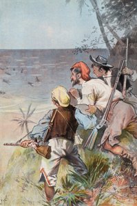 روبنسون كروزو: غزوه المتوحشون (لون ليثو) بواسطة جوزيف (بعد) فينمور