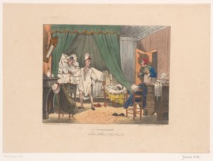 عامل الفندق يرسل سيدة ورجل نبيل خارج الغرفة ألونس! ألونس! il faut partir (العنوان على الكائن) المضايقات (عنوان المسلسل) غير ملائم (عنوان السلسلة على الكائن)