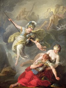 معركة بين منيرفا والمريخ ، 1771