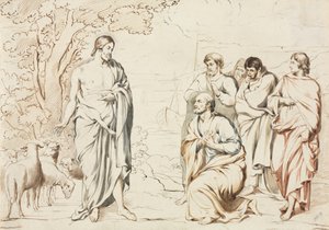 المسيح وتلاميذه بواسطة Joseph Brett