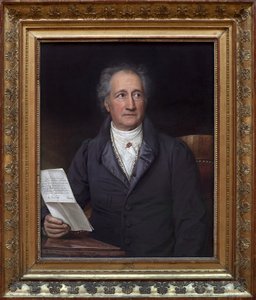 يوهان فولفجانج فون جوته (1749-1832). لوحة جوزيف ستيلر (1781-1858) ، زيت على قماش بواسطة جوزيف كارل ستيلر
