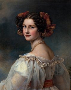صورة لأوغسطينوس رسم جوزيف كارل شتايلر (1781-1858) ميونيخ القرن التاسع عشر. شاتو دي نيمفنبورغ بواسطة جوزيف كارل ستيلر