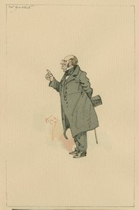 Mr Bucket ، c.1920s (قلم وحبر مع مرحاض على ورق) بواسطة جوزيف كلايتون كلارك