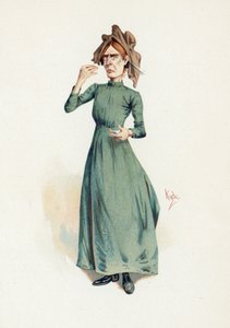 سالي براس ، رسم توضيحي من "رسومات شخصية من تشارلز ديكنز" ، ج .1890 بواسطة جوزيف كلايتون كلارك