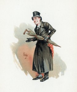 سامبسون براس ، رسم توضيحي من "رسومات شخصية من تشارلز ديكنز" ، c.1890