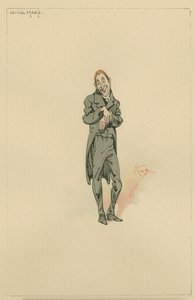Uriah Heep ، c.1920s (قلم وحبر مع مرحاض على ورق) بواسطة جوزيف كلايتون كلارك
