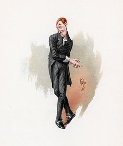 أوريا هيب ، رسم توضيحي من "رسومات شخصية من تشارلز ديكنز" ، عام 1890 بواسطة جوزيف كلايتون كلارك