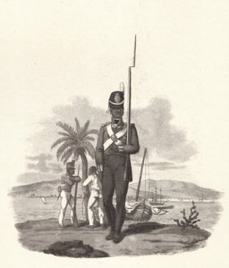 جندي خاص من فوج غرب الهند الخامس ، c1812 1909 بواسطة جوزيف قسطنطين ستادلر