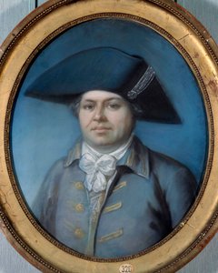 صورة لجورج كادودال (1771-1804) هو أحد أشهر شوان. رسم جوزيف دوكرو (1735-1802). القرن ال 18. اورليانز ، متحف الفنون الجميلة