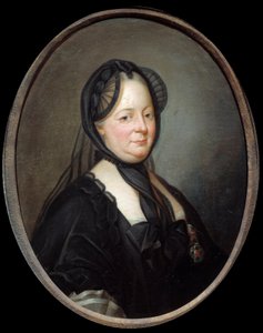 صورة لماري تيريز من النمسا (1717-1780) ، إمبيراتريس ملكة المجر ولوحة بوهيم لجوزيف دوكرو (1735-1802) شمس القرن الثامن عشر. 0،8x0،65 م - صورة لماري تيريز من النمسا (1717-1780) ، إمبراطورة ملكة المجر وبوهيميا. لوحة بواسطة جوزيف دوكرو