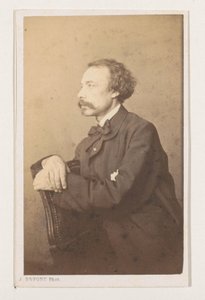 Portret van de Schilder Eugène François de Block ، نصف شخصية مدرسة أنتويرب. صور السير الذاتية وبطاقات العمل. مجموعة دوبونت (عنوان المسلسل)